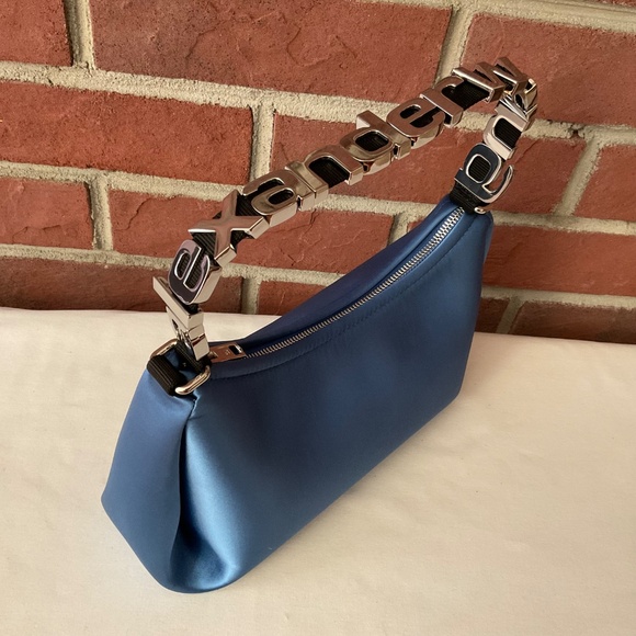 Alexander Wang Marquess Satin Shoulder Hobo Bag - Picture 11 of 16